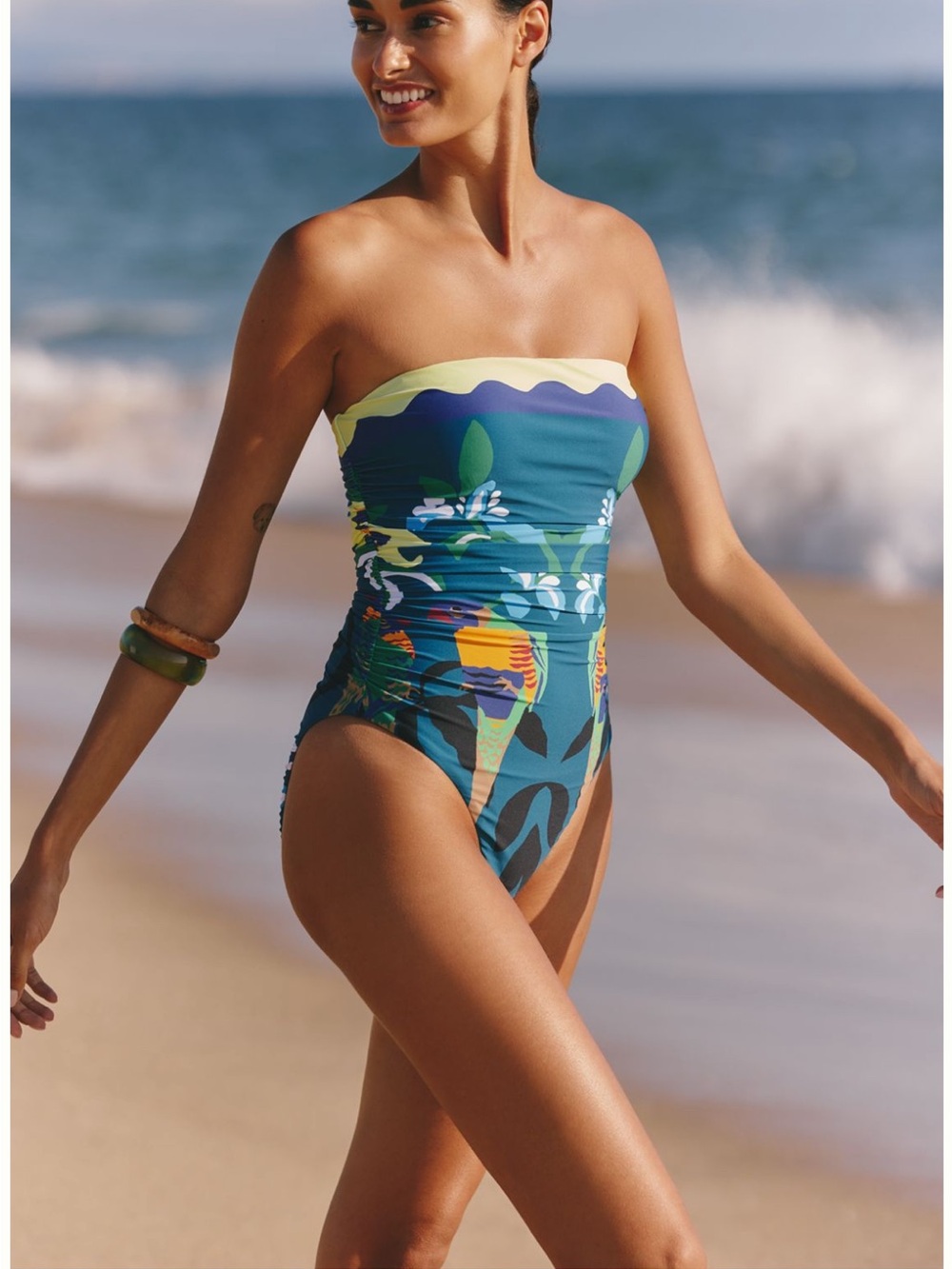 Anthropologie Celandine Marcela One Piece Swimsuit | Small